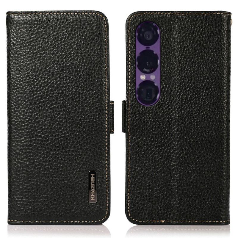 Etui Folio Sony Xperia 1 Vii Khazneh Skóra Etui Ochronne