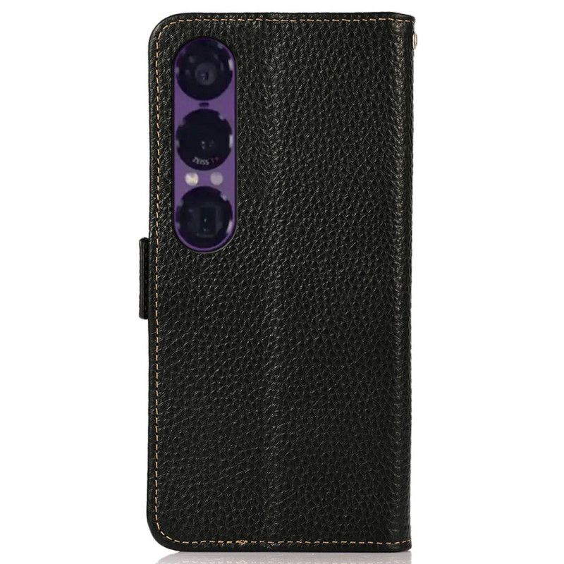 Etui Folio Sony Xperia 1 Vii Khazneh Skóra Etui Ochronne