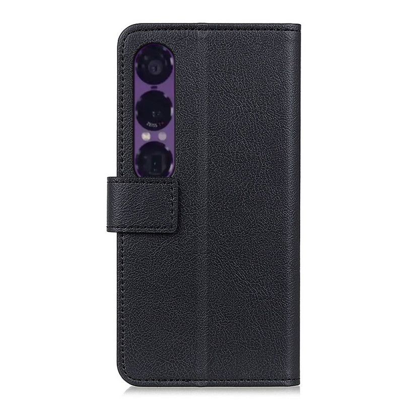 Etui Folio Sony Xperia 1 Vii Klasyczna CZerń Etui Ochronne