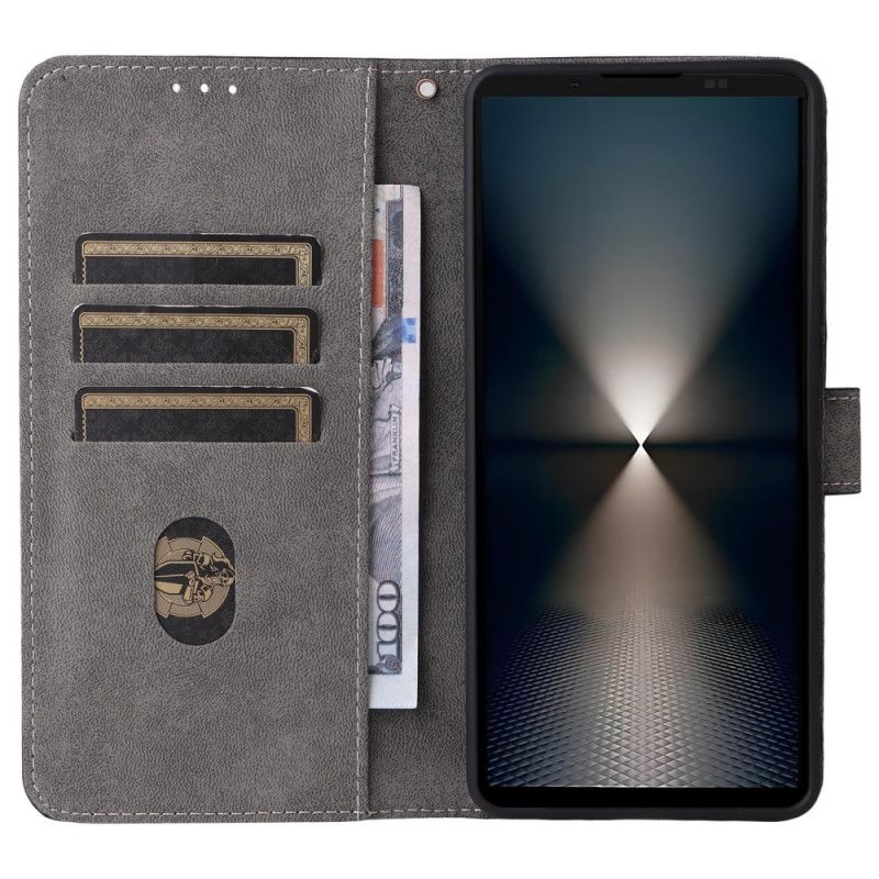 Etui Folio Sony Xperia 1 Vii Ochrona Rfid I Pasek Etui Ochronne