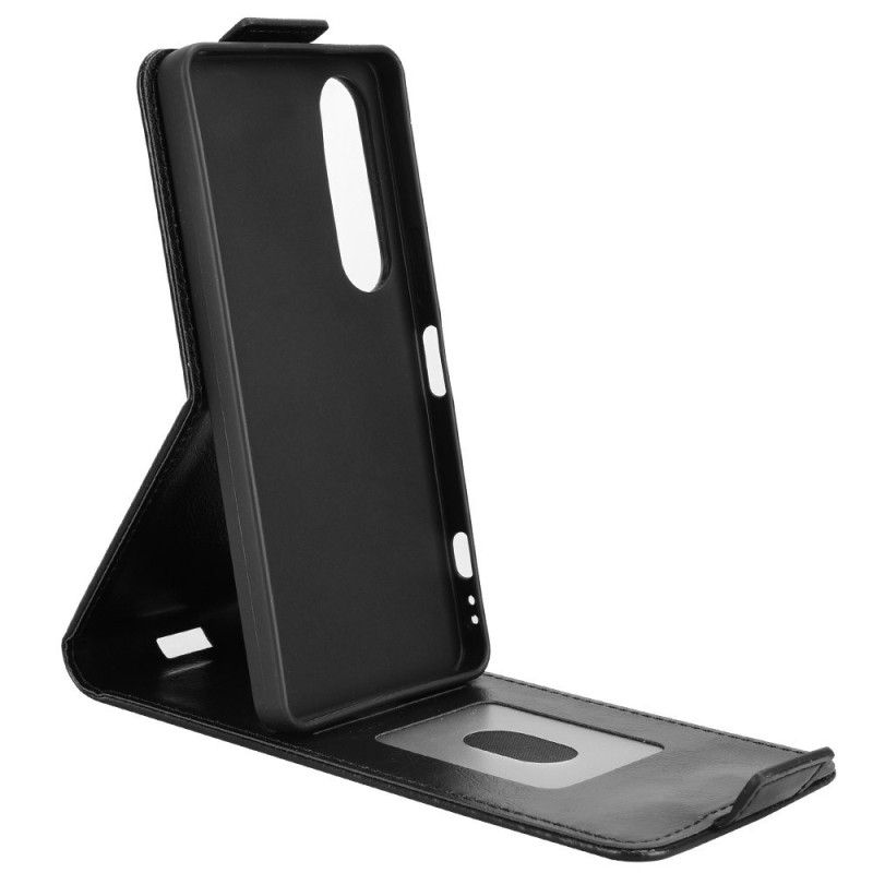 Etui Folio Sony Xperia 1 Vii Pionowy Wzór Z Klapką Etui Ochronne