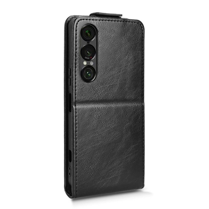 Etui Folio Sony Xperia 1 Vii Pionowy Wzór Z Klapką Etui Ochronne