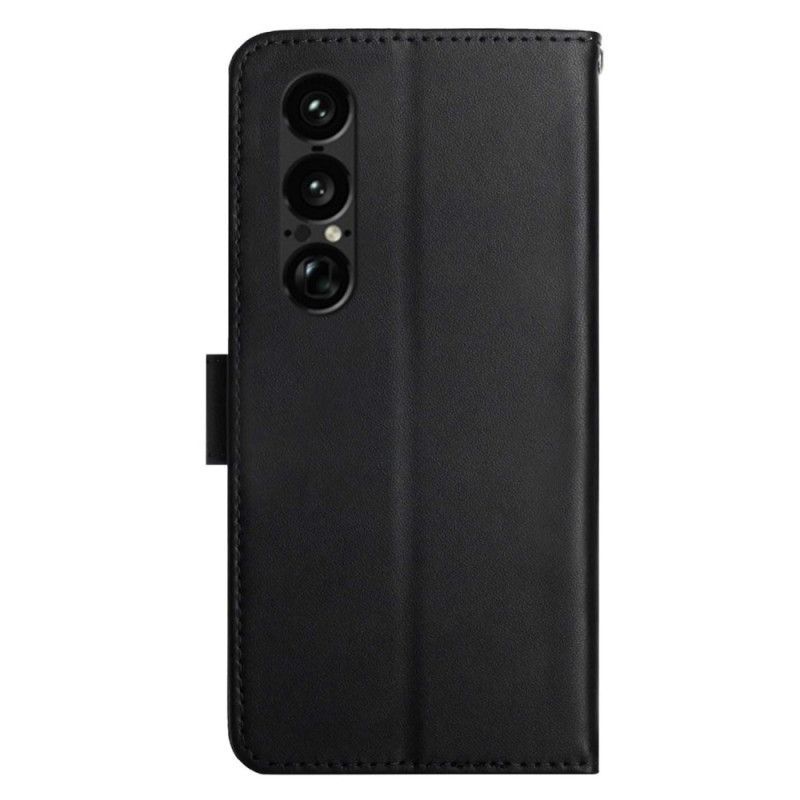 Etui Folio Sony Xperia 1 Vii Skóra Nappa