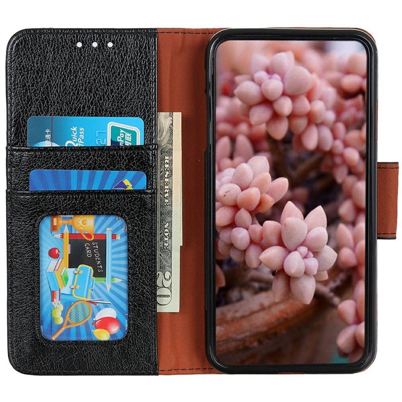 Etui Folio Sony Xperia 1 Vii Tekstura Nappa Etui Ochronne