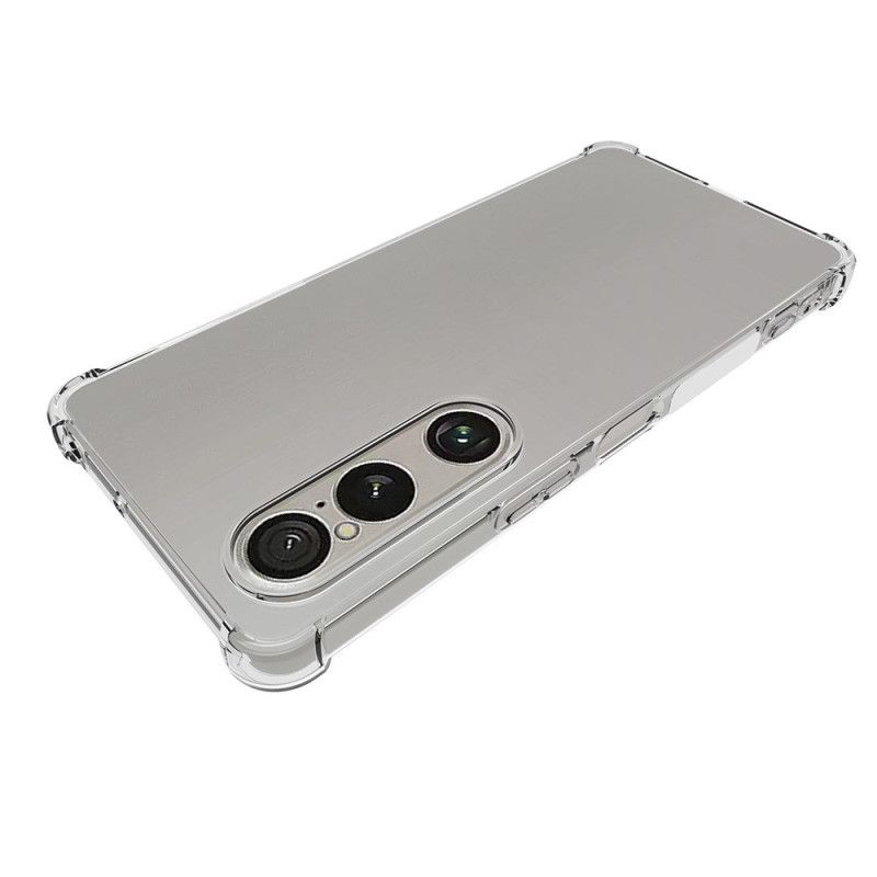 Etui Sony Xperia 1 Vii Przezroczysta Ze Wzmocnionymi Narożnikami Etui Ochronne