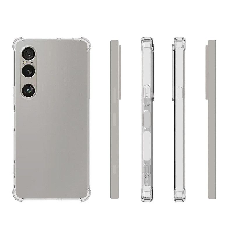 Etui Sony Xperia 1 Vii Przezroczysta Ze Wzmocnionymi Narożnikami Etui Ochronne