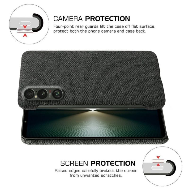 Etui Sony Xperia 1 Vii Tkanina Etui Ochronne