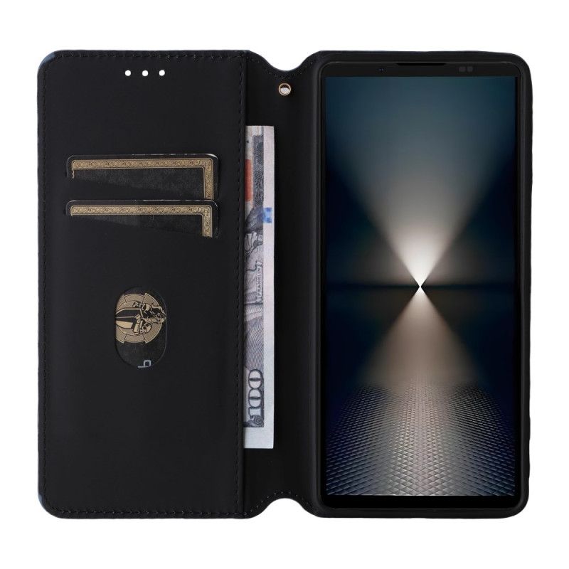 Flip Kotelot Sony Xperia 1 Vii Etui Na Telefon Diamenty 3d