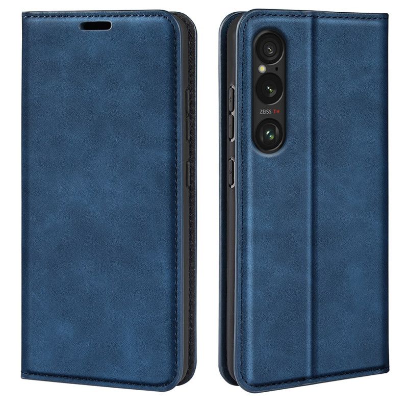 Flip Kotelot Sony Xperia 1 Vii Styl Skórzany Etui Ochronne