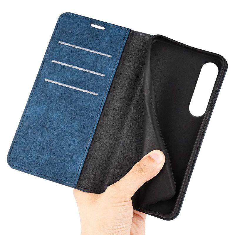 Flip Kotelot Sony Xperia 1 Vii Styl Skórzany Etui Ochronne