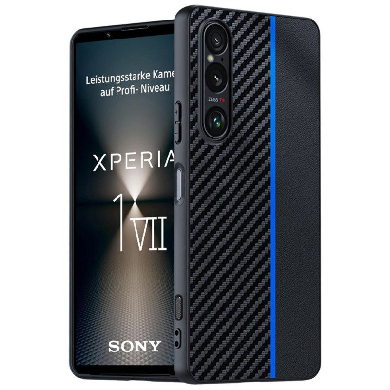 Futerały Sony Xperia 1 Vii Etui Na Telefon Włókno Węglowe