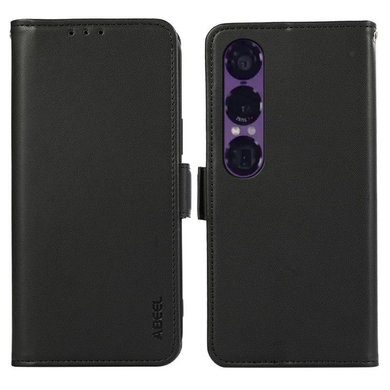 Skórzany Futerał Sony Xperia 1 Vii Etui Na Telefon Ochrona Rfid Abeel