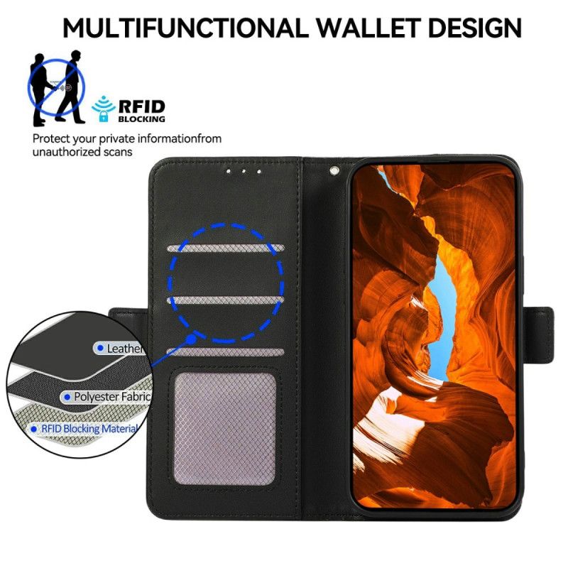 Skórzany Futerał Sony Xperia 1 Vii Etui Na Telefon Ochrona Rfid Abeel