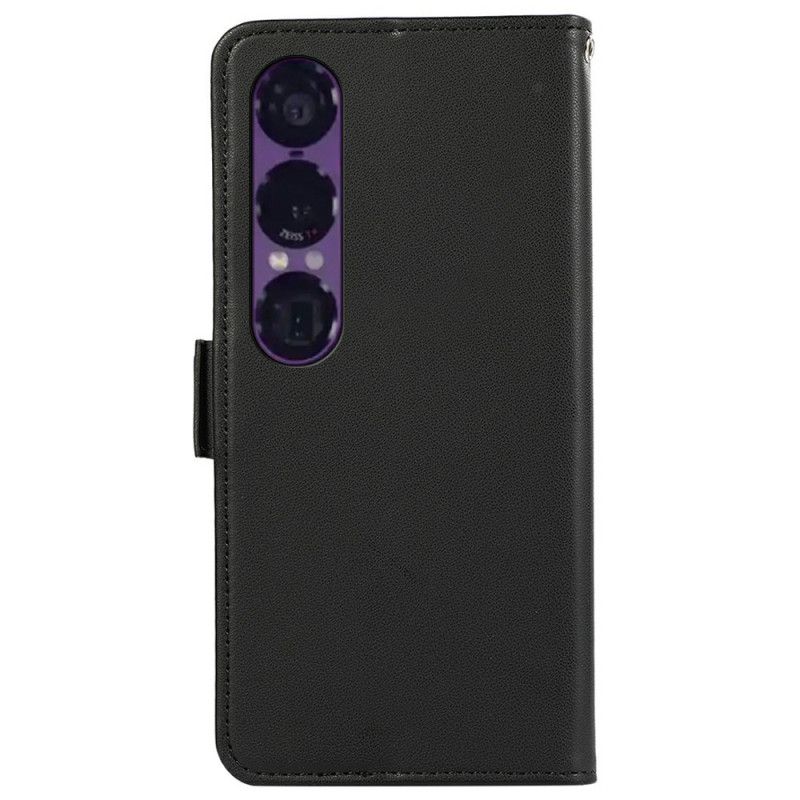 Skórzany Futerał Sony Xperia 1 Vii Etui Na Telefon Ochrona Rfid Abeel