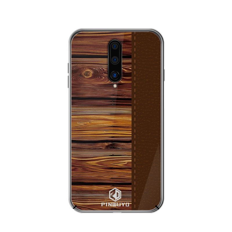 Etui OnePlus 8 Granatowy Czerwony Pin Serii Dun Pinwuyo