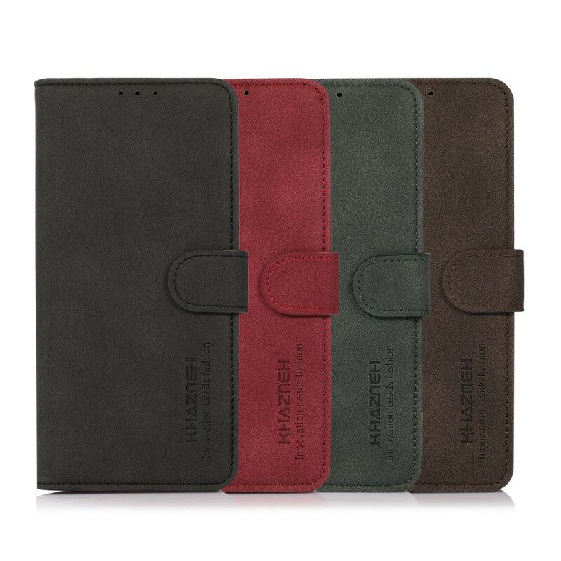 Etui Folio Iphone 13 Pro Efekt Skóry Moda Khazneh