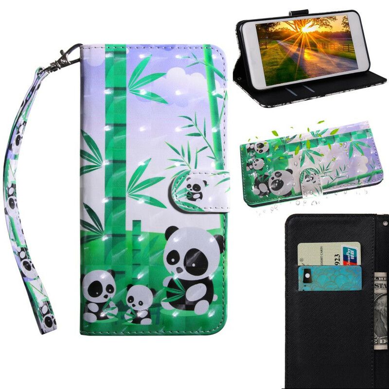 Etui Folio Iphone 13 Pro Lekkie Pandy Punktowe Etui Ochronne