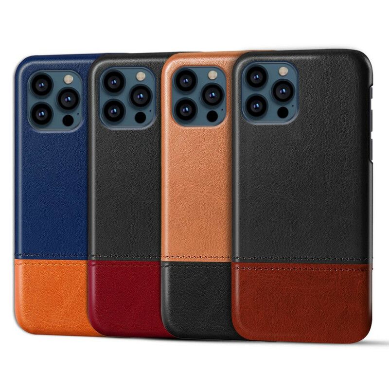 Etui Iphone 13 Pro Bicolor Efekt Skóry Ksq Etui Ochronne