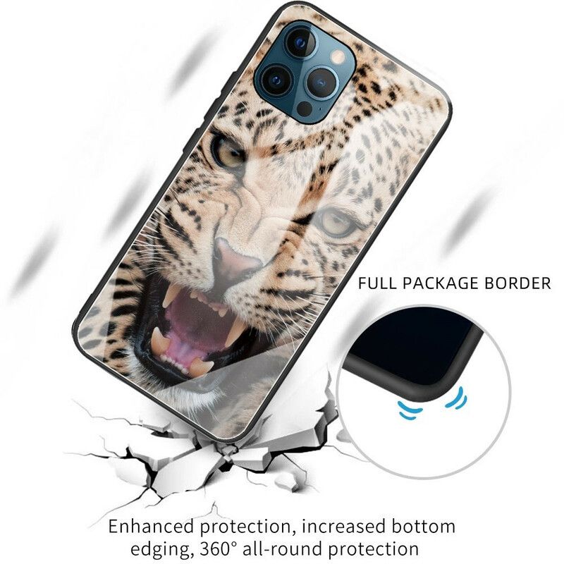 Etui Iphone 13 Pro Leopard Szkło Hartowane