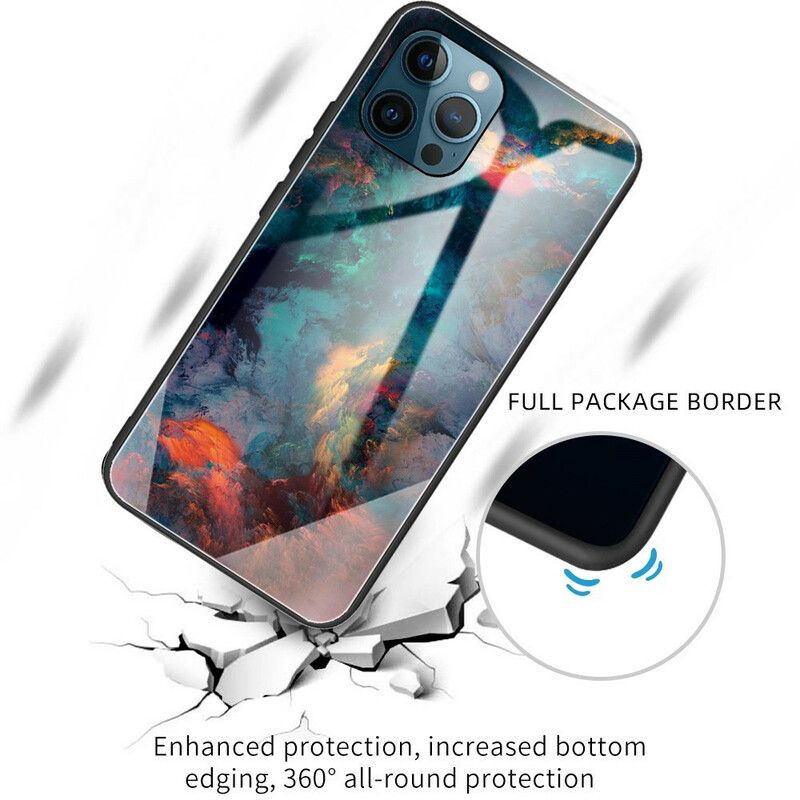 Etui Iphone 13 Pro Niebo Szkło Hartowane