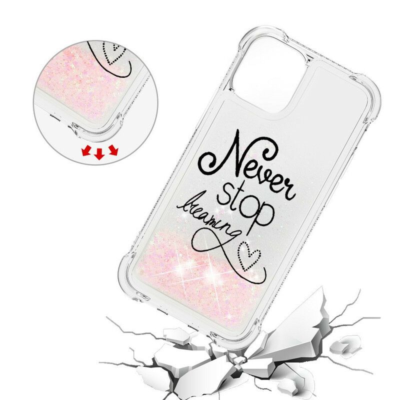 Etui Iphone 13 Pro Nigdy Nie Przestawaj Marzyć O Blasku Etui Ochronne