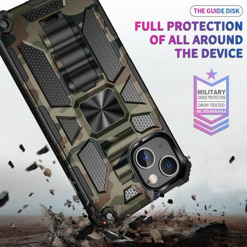 Etui Iphone 13 Pro Zdejmowana Obsługa Kamuflażu