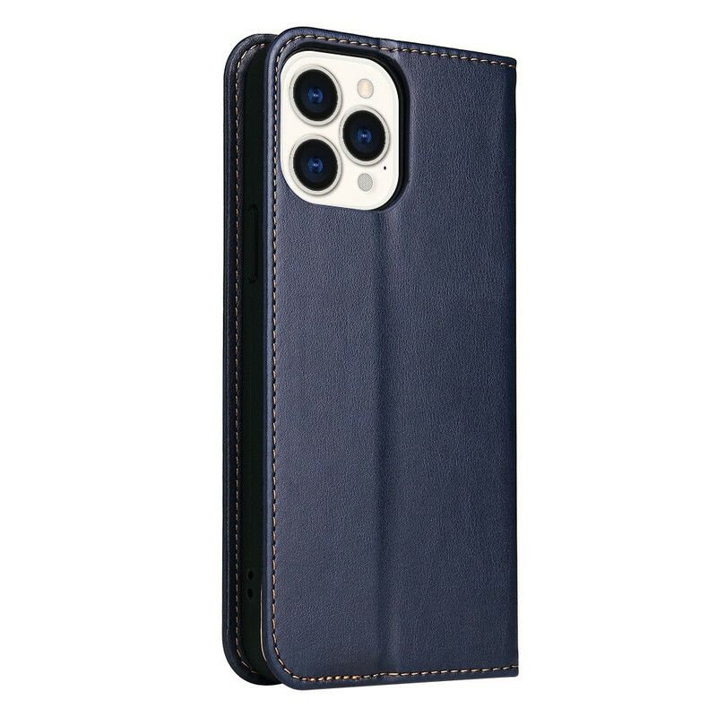 Flip Kotelot Iphone 13 Pro Etui Na Telefon Symulowana Trzeźwość Skóry