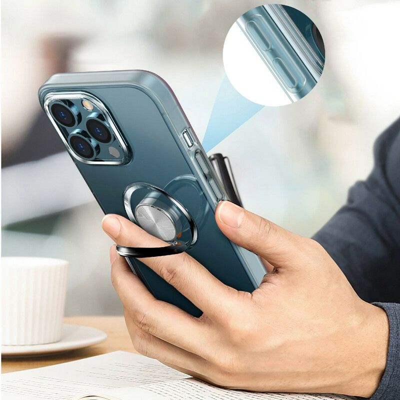 Futerały Iphone 13 Pro Etui Na Telefon Przezroczysty Z Pierścieniem Nośnym