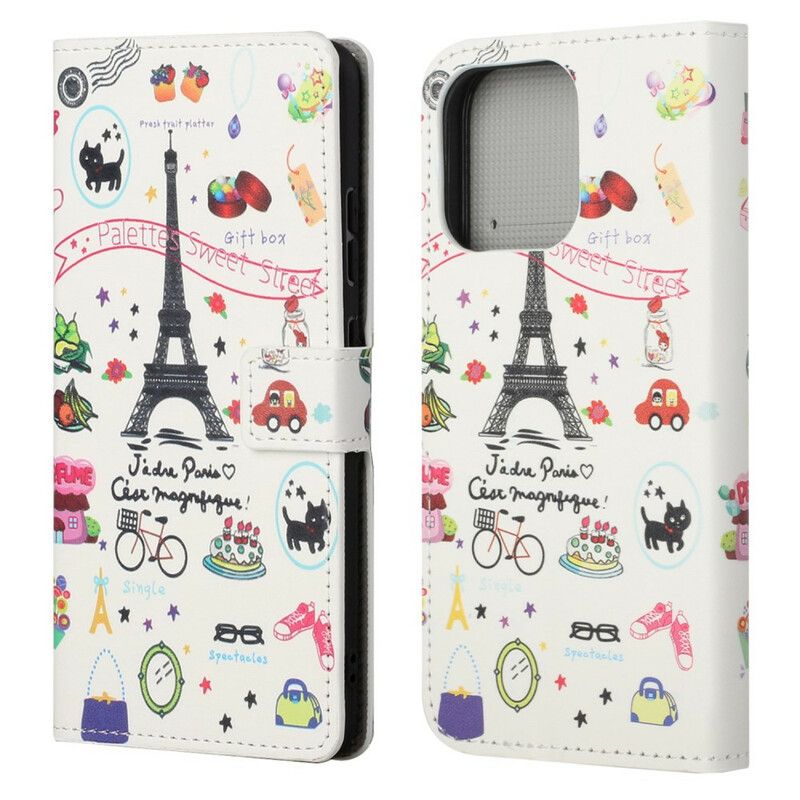 Pokrowce Iphone 13 Pro Kocham Paryż