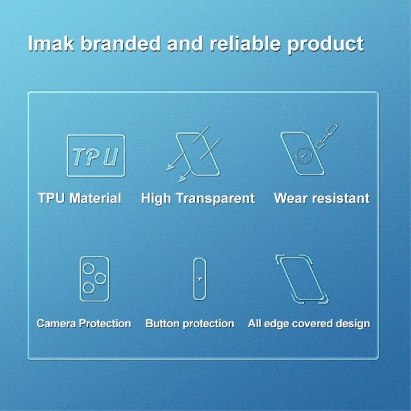 Etui do Honor 70 Imak Przezroczysty