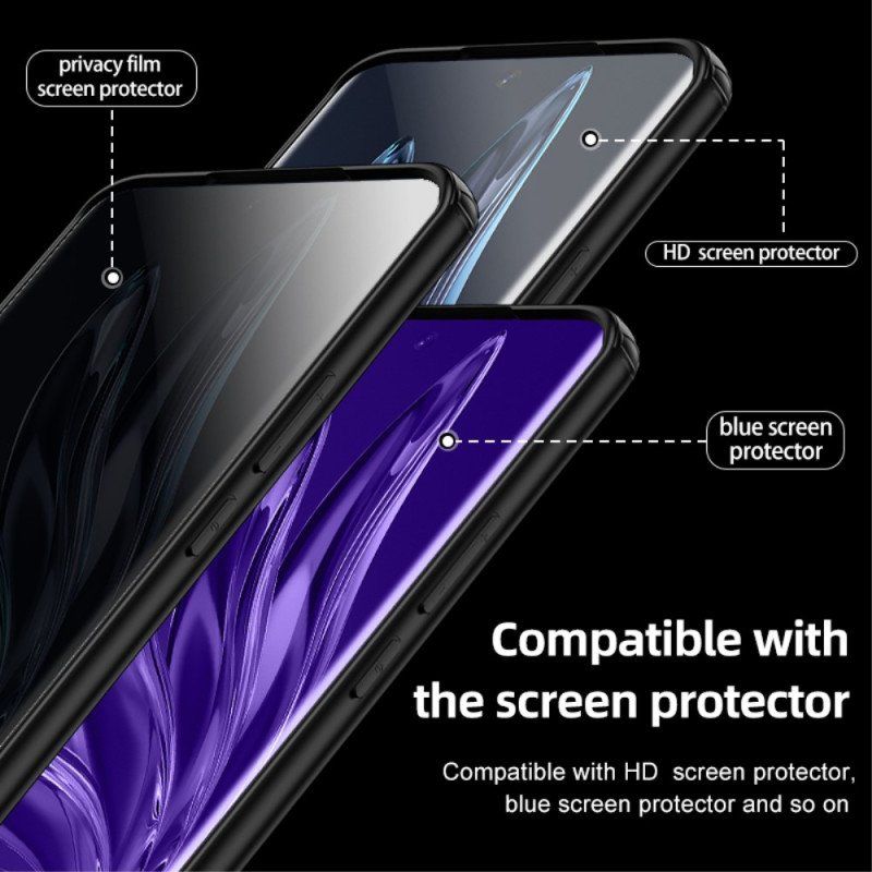 Etui do Honor 90 Pro Przezroczyste Poduszki Powietrzne