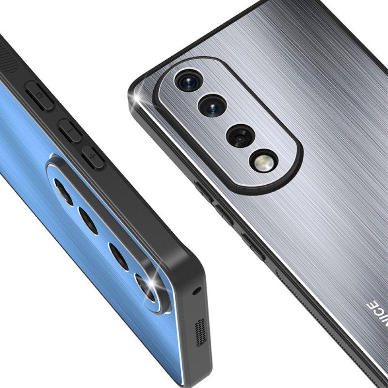 Etui do Honor 90 Pro Szczotkowany Stop Aluminium Ze Wspornikiem