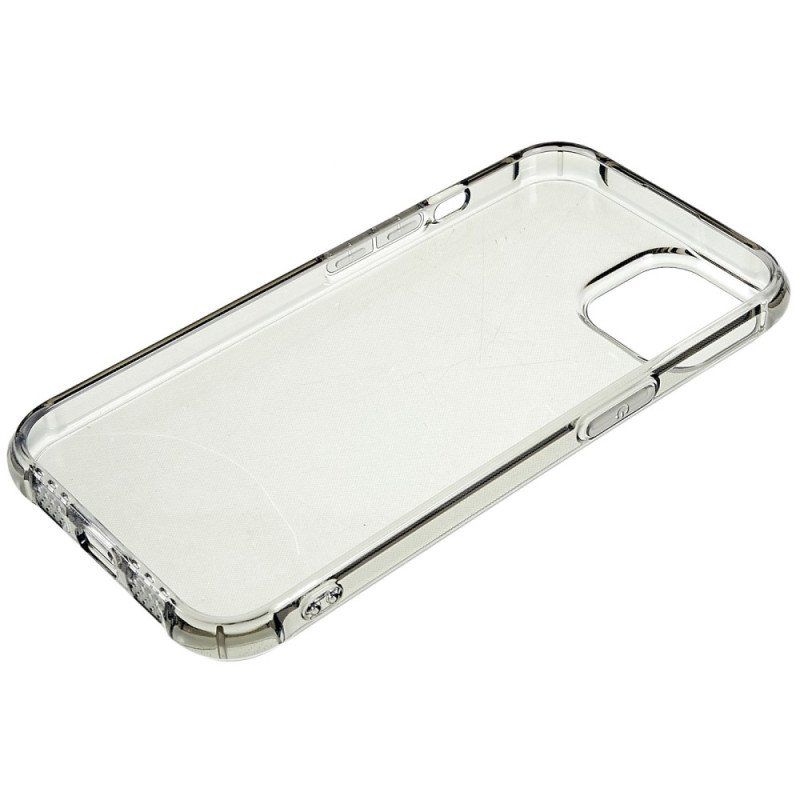 Etui do iPhone 14 Półprzezroczyste Wzmocnione Rogi
