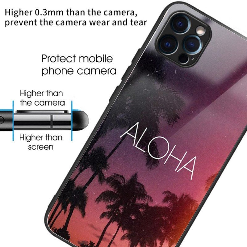 Etui do iPhone 14 Pro Max Szkło Hartowane Aloha