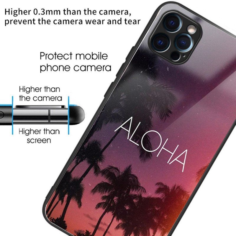 Etui do iPhone 14 Pro Szkło Hartowane Aloha