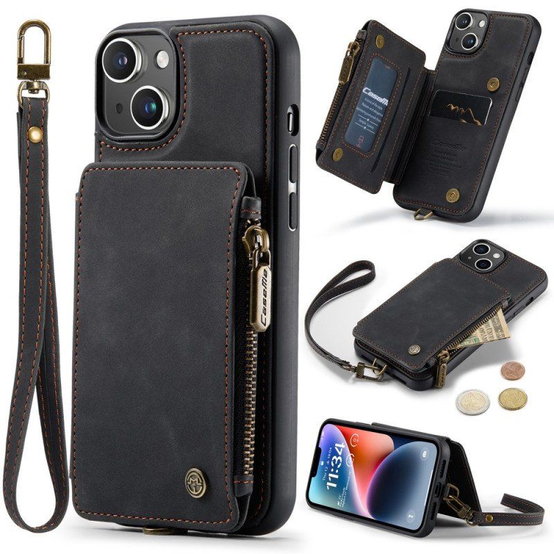 Etui do iPhone 15 Plus Portfel Styl Portfela Caseme