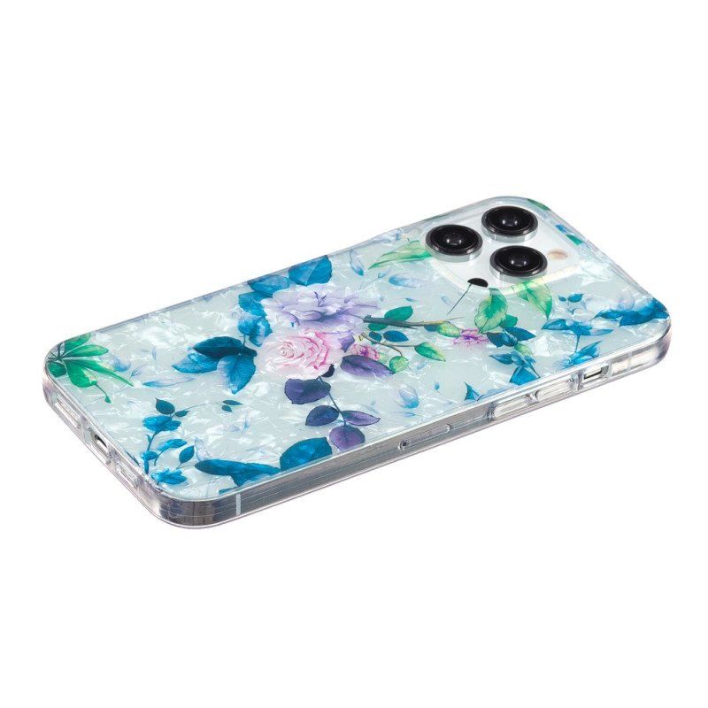 Etui do iPhone 15 Pro Kwiatowy