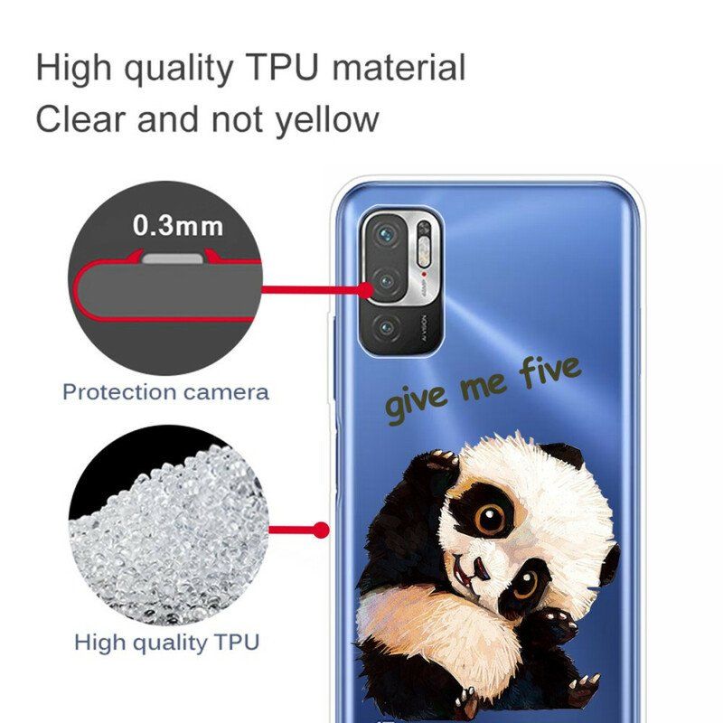 Etui do Poco M3 Pro 5G Panda Daj Mi Piątkę