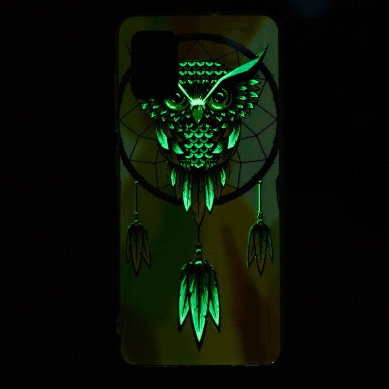 Etui do Poco M5s Fluorescencyjny Łapacz Snów Sowa