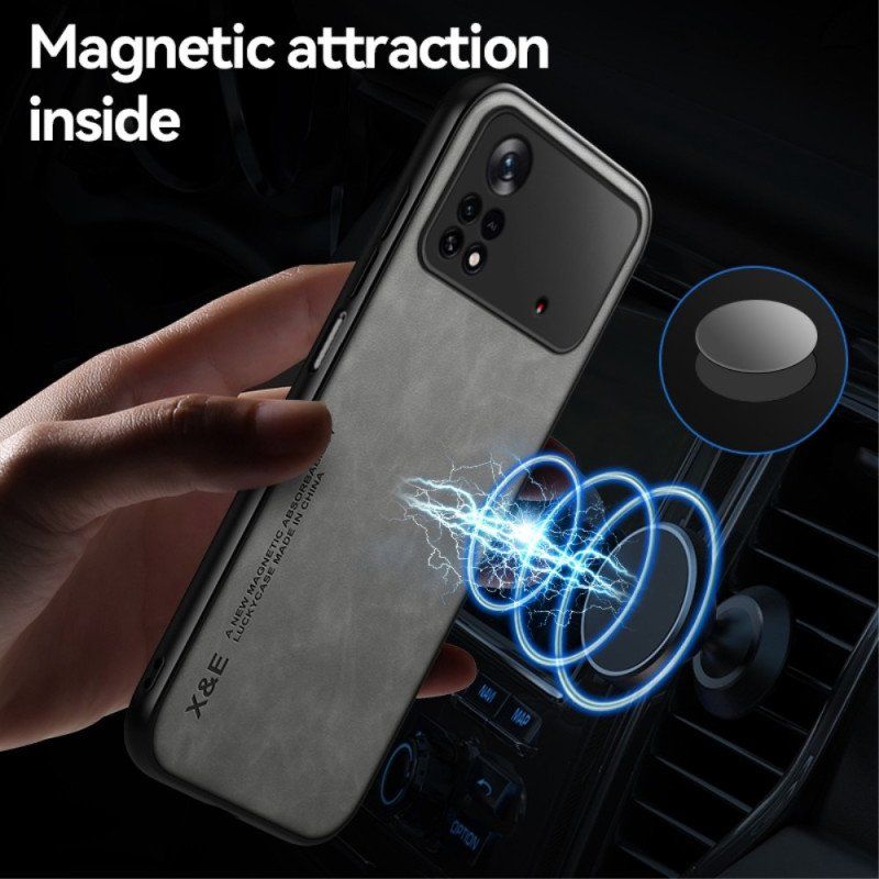 Etui do Poco X4 Pro 5G Skórzana Stylizacja X&e