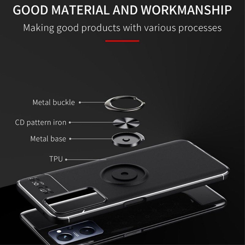 Etui do Realme 9i Metalowy Pierścień Podtrzymujący