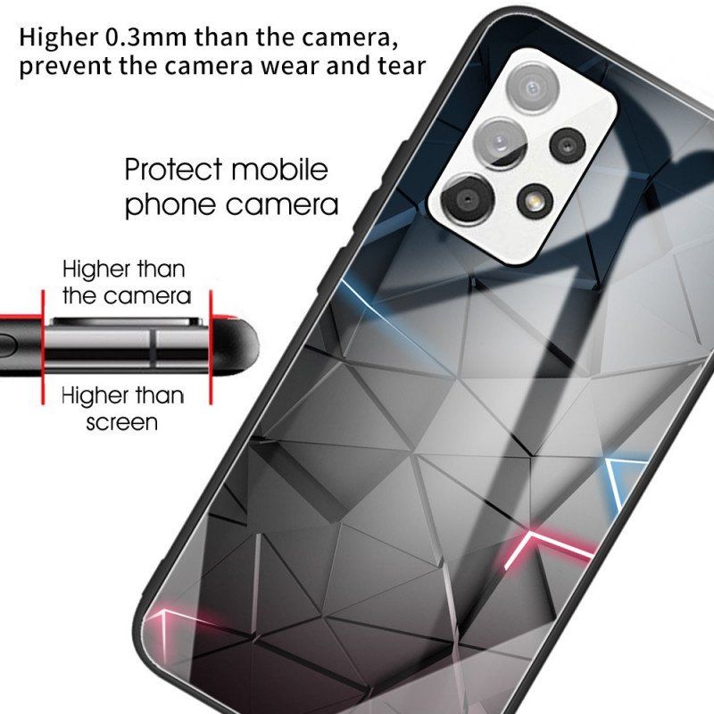 Etui do Samsung Galaxy A53 5G Geometria Szkła Hartowanego