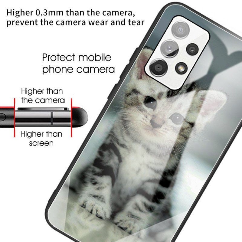 Etui do Samsung Galaxy A53 5G Szkło Hartowane Dla Kotków