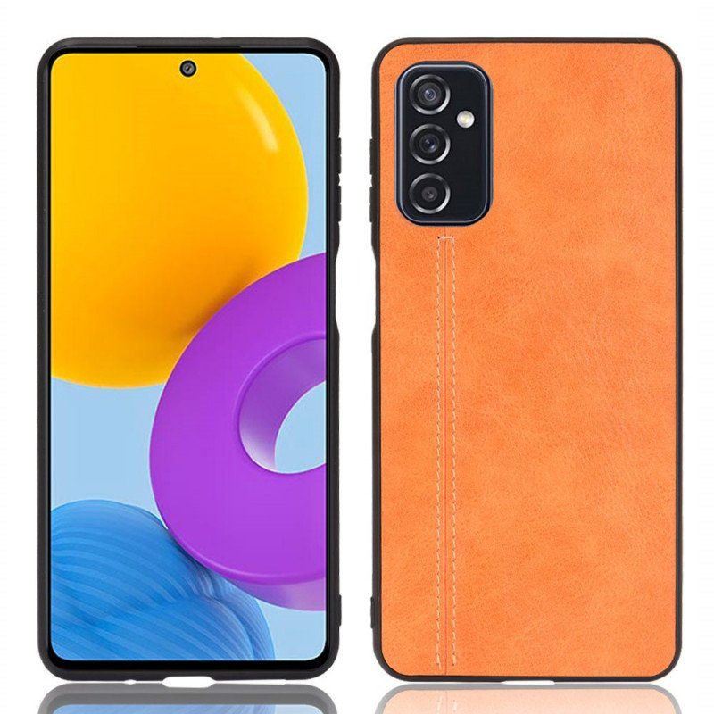 Etui do Samsung Galaxy M52 5G Sztuczna Skóra Z Lamówką