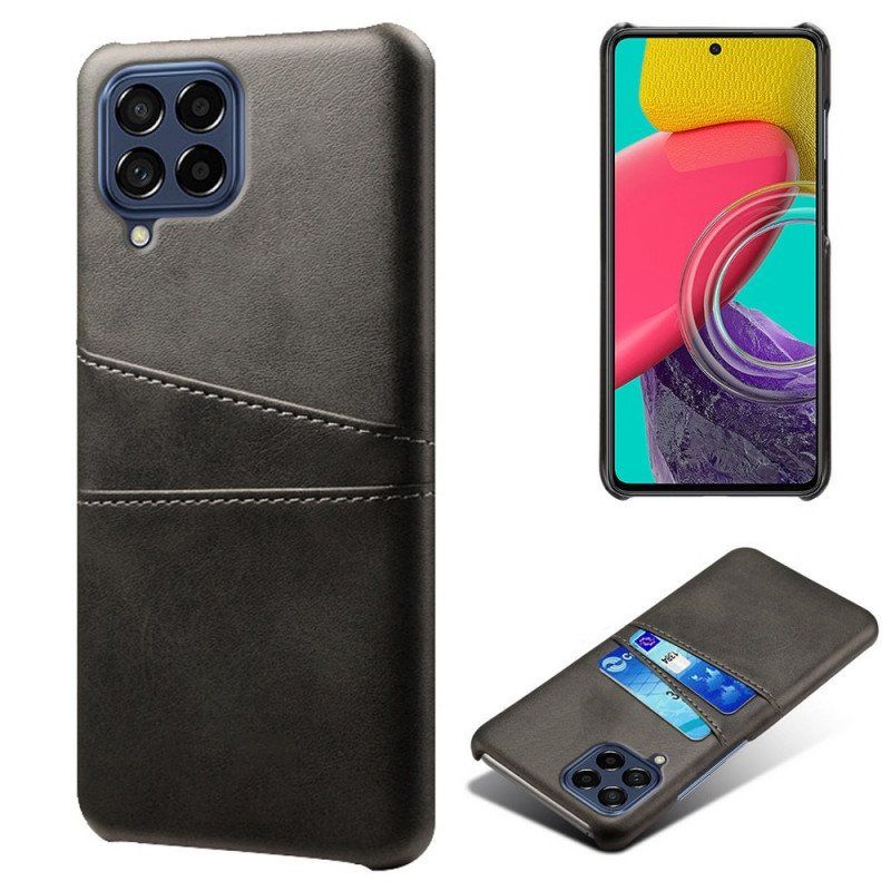 Etui do Samsung Galaxy M53 5G Etui Na Karty Z Efektem Skóry