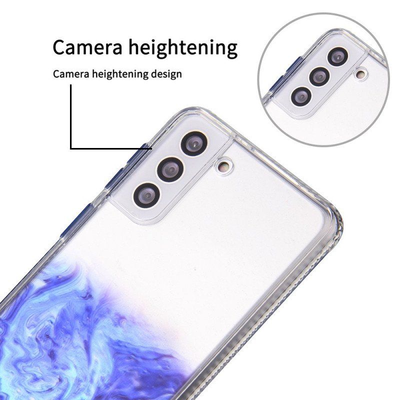 Etui do Samsung Galaxy S22 5G Hybryda Z Efektem Marmuru
