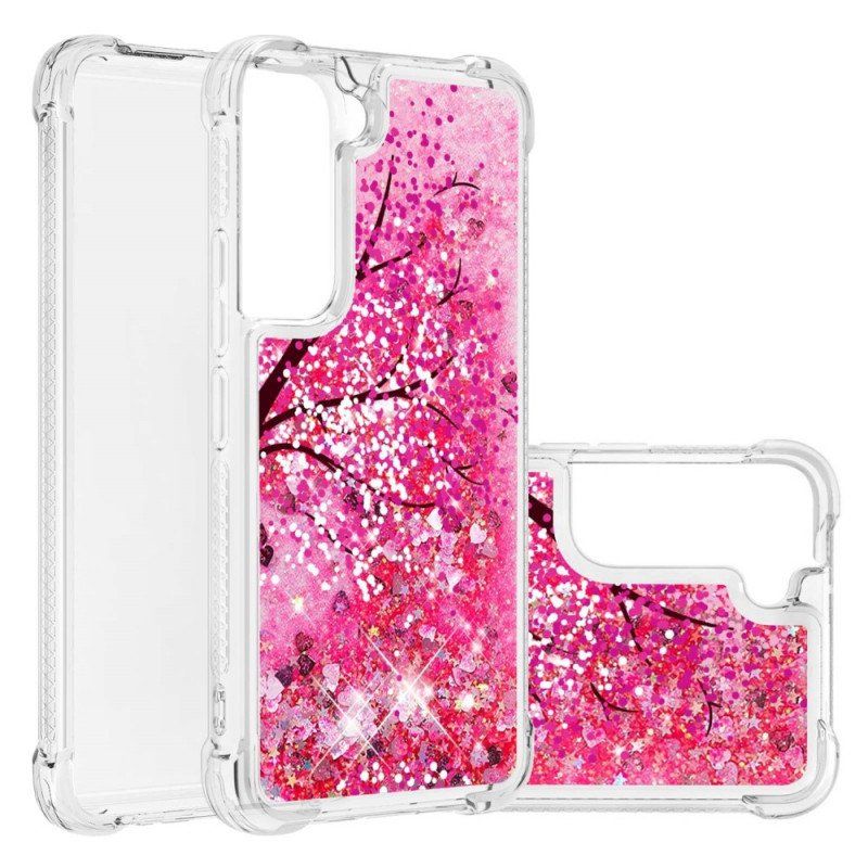 Etui do Samsung Galaxy S22 Plus 5G Brokatowe Drzewo
