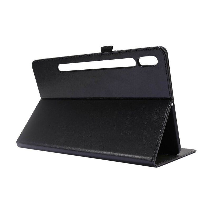 Etui do Samsung Galaxy Tab S8 / Tab S7 Klasyczna Sztuczna Skóra