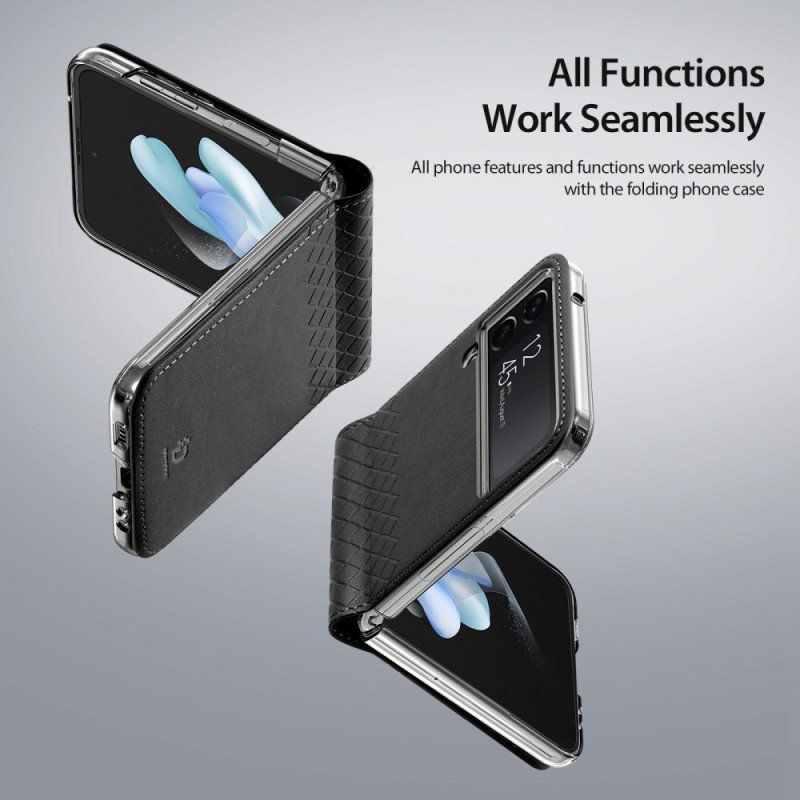 Etui do Samsung Galaxy Z Flip 4 Etui Folio Sztuczna Skóra Dux Ducis