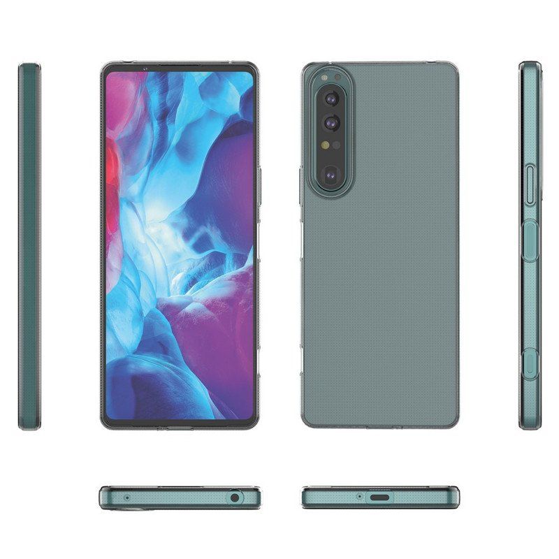 Etui do Sony Xperia 1 IV Elastyczny Przezroczysty